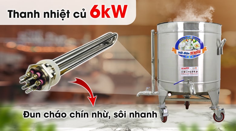 Thanh nhiệt củ công suất cao, thuận tiện thay lắp Thanh nhiệt củ công suất cao, thuận tiện thay lắp