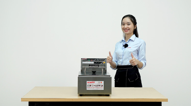 bếp chiên thực phẩm Việt Nam 12 lít chính hãng NEWSUN