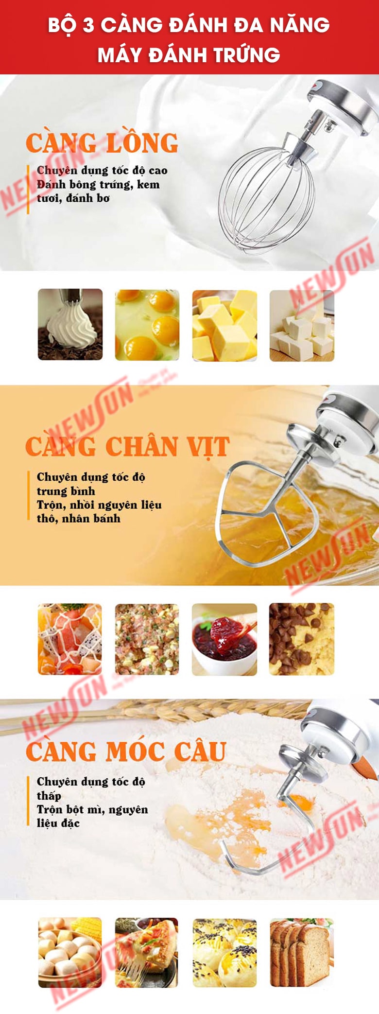 Bộ 3 càng đánh chuyên dụng