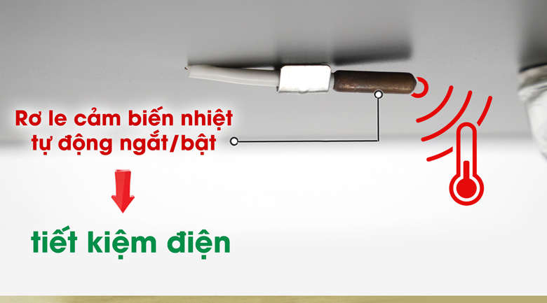 rơ le cảm biến nhiệt