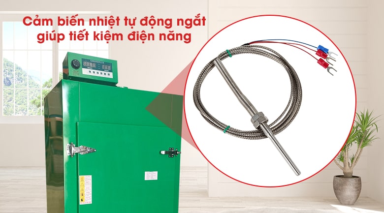 Trang bị cảm biến nhiệt ngắt điện tự động