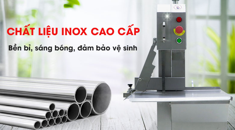 100% chất liệu inox cao cấp, sáng bóng và không han gỉ 100% chất liệu inox cao cấp, sáng bóng và không han gỉ