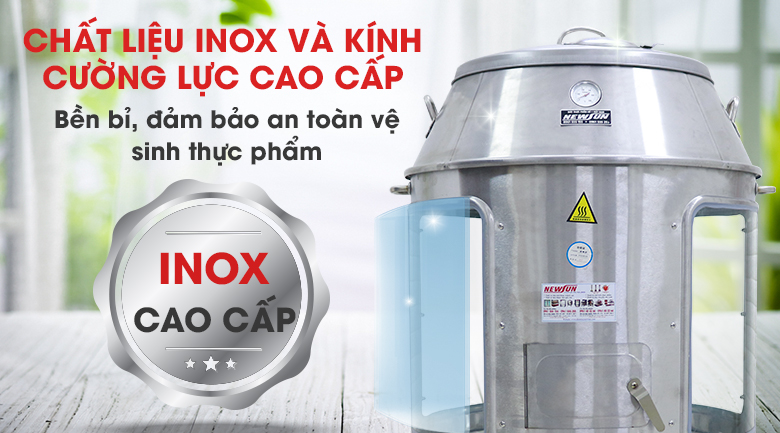Đảm bảo vệ sinh, bền bỉ nhờ sử dụng chất liệu cao cấp Đảm bảo vệ sinh, bền bỉ nhờ sử dụng chất liệu cao cấp