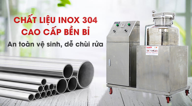Chất liệu inox 304 cao cấp
