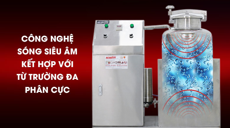 Công nghệ sóng siêu âm kết hợp với từ trường đa phân cực