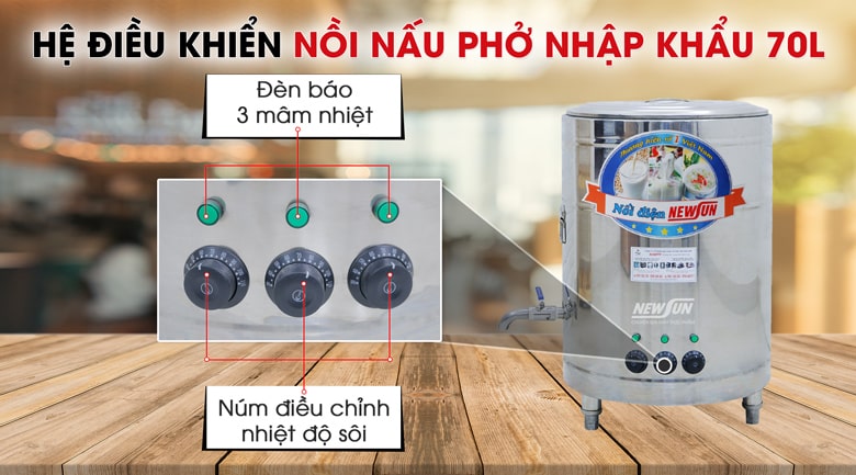 hệ thống điều khiển nồi