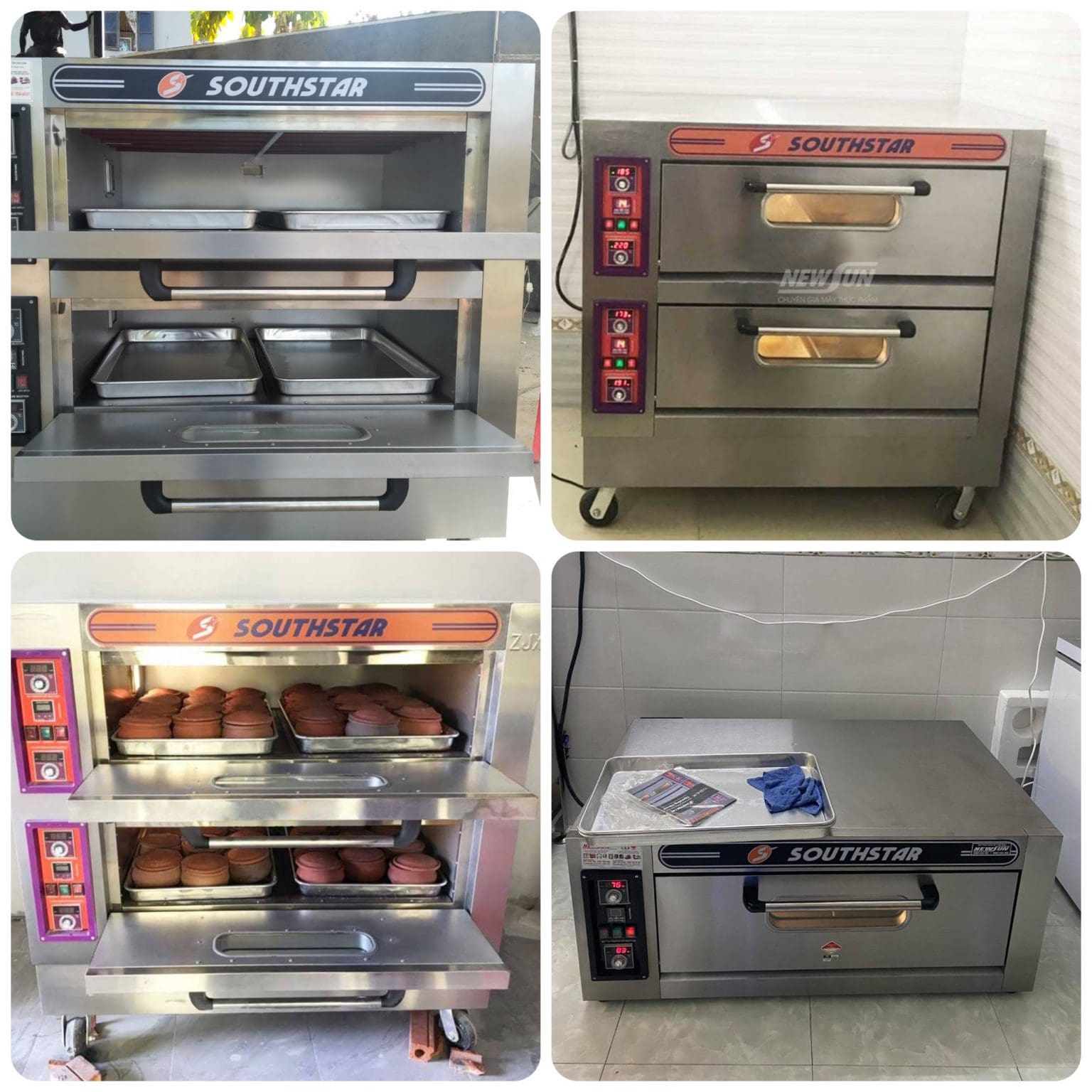 Khách hàng sử dụng lò nướng bánh ngọt Khách hàng sử dụng lò nướng bánh ngọt