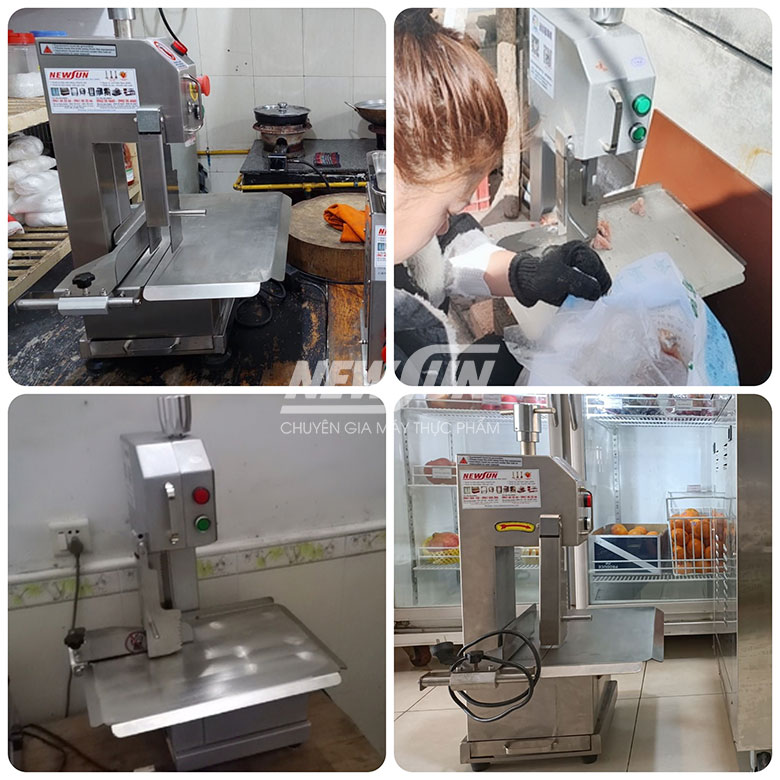 Hình ảnh khách hàng sử dụng máy cưa xương inox W120A NEWSUN Hình ảnh khách hàng sử dụng máy cưa xương inox W120A NEWSUN