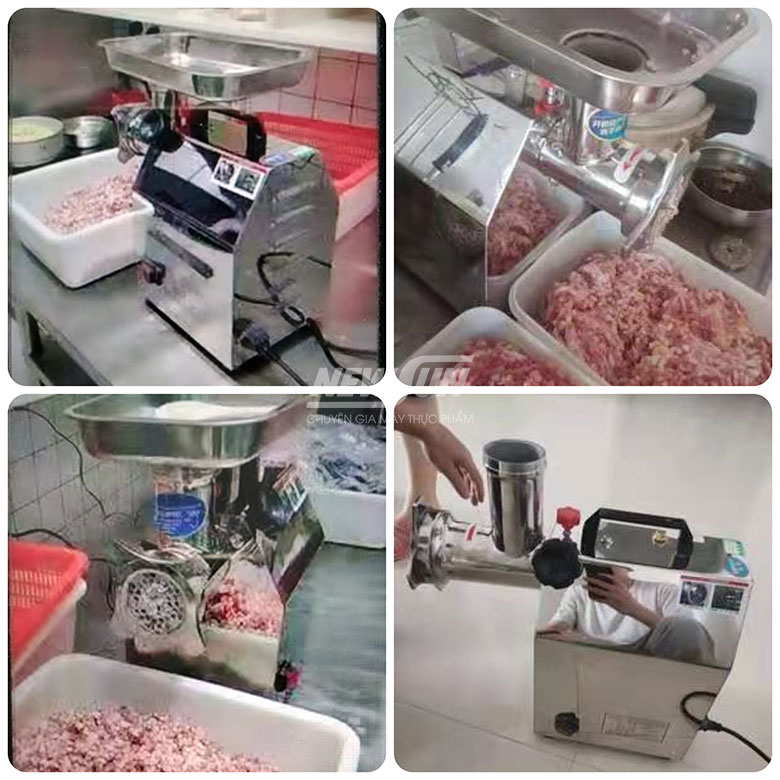 Hình ảnh thực tế sử dụng máy xay thịt công nghiệp JR 22 Hình ảnh thực tế sử dụng máy xay thịt công nghiệp JR 22