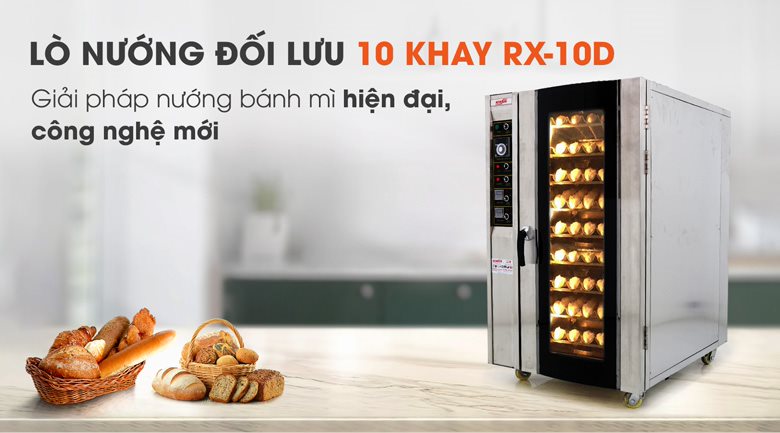 Lò nướng đối lưu 10 khay NEWSUN RX-10D