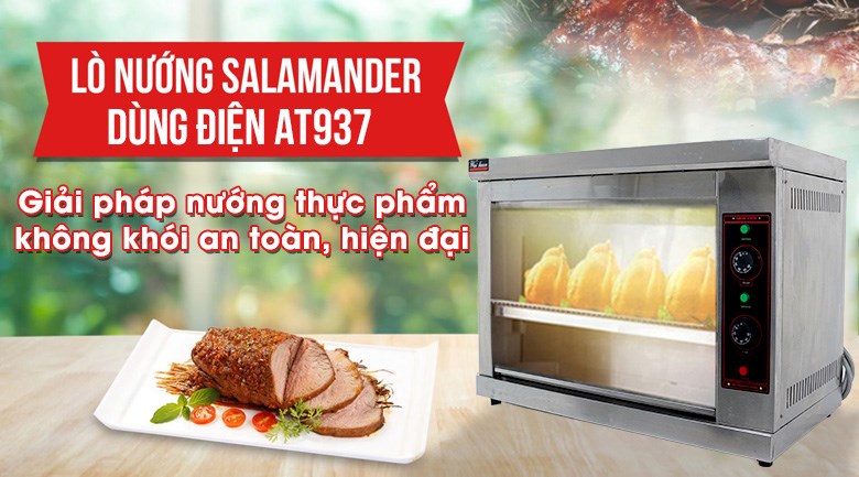 Lò nướng Salamander dùng điện AT937 Lò nướng Salamander dùng điện AT937