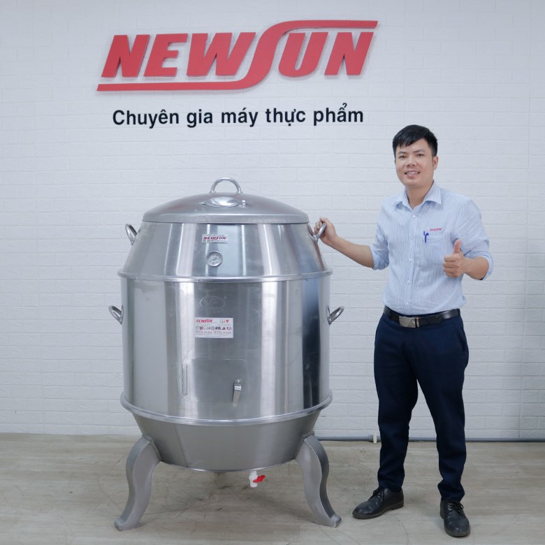 Hình ảnh thực tế lu quay gà vịt inox phi 90cm (chân cong) Hình ảnh thực tế lu quay gà vịt inox phi 90cm (chân cong)