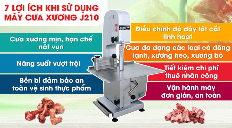 Lợi ích khi sử dụng máy cưa xương công nghiệp