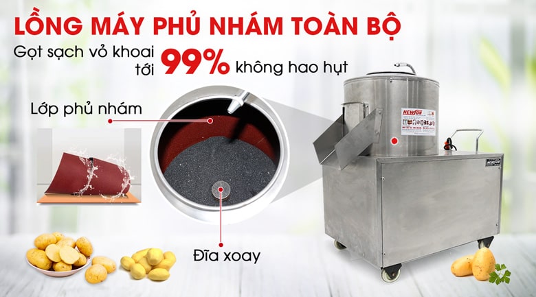 phủ nhám tòan bộ lồng quay phủ nhám tòan bộ lồng quay