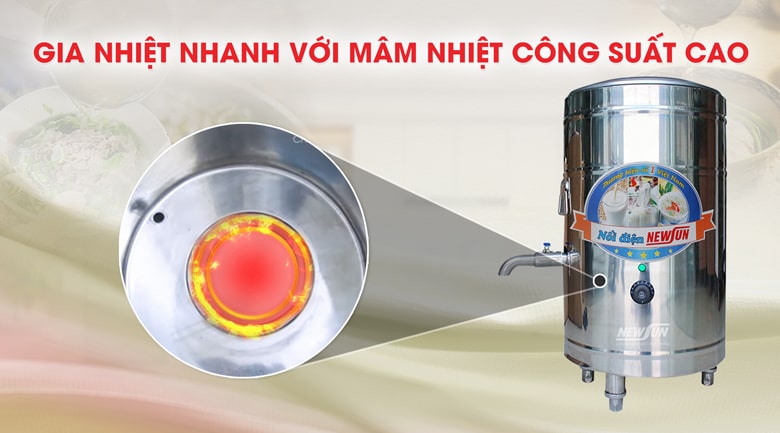 Mân nhiệt công suất cao