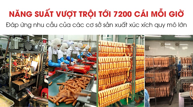 Năng suất vượt trội, đáp ứng nhu cầu sản xuất lớn Năng suất vượt trội, đáp ứng nhu cầu sản xuất lớn