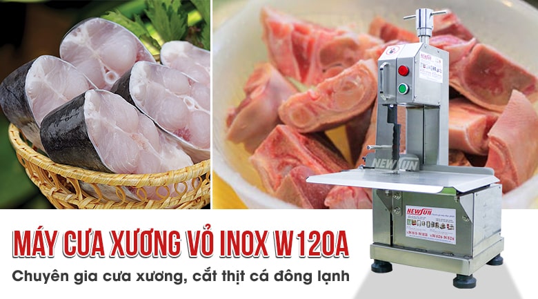 Máy cưa xương vỏ inox W120A - Điện máy NEWSUN Máy cưa xương vỏ inox W120A - Điện máy NEWSUN