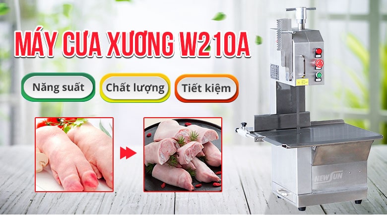 Máy cưa xương vỏ inox W210A - Điện máy NEWSUN Máy cưa xương vỏ inox W210A - Điện máy NEWSUN