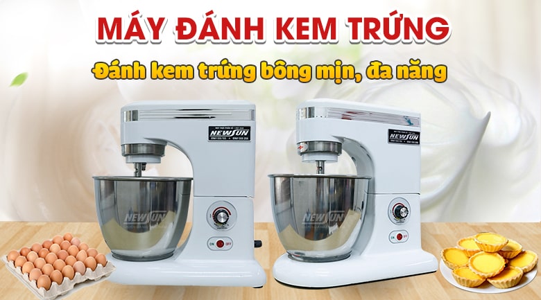 Máy đánh kem trứng để bàn 5 lít