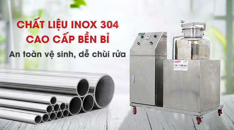 Chất liệu cao cấp, đảm bảo an toàn vệ sinh thực phẩm
