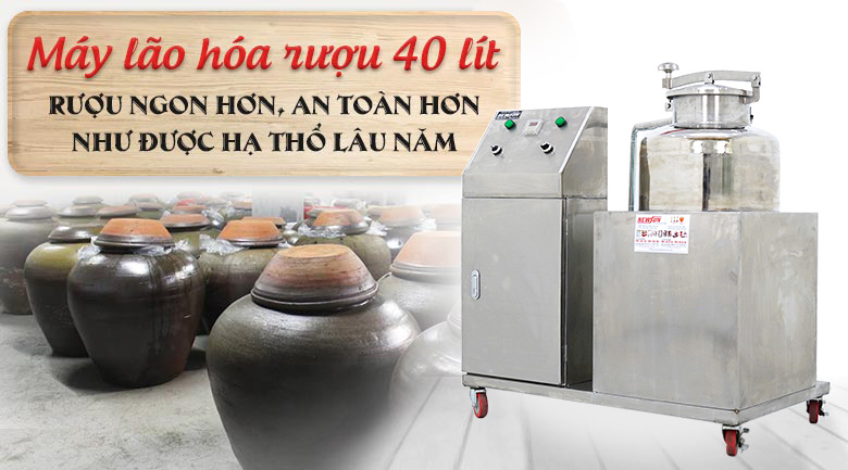 Máy lão hóa rượu 40 lít