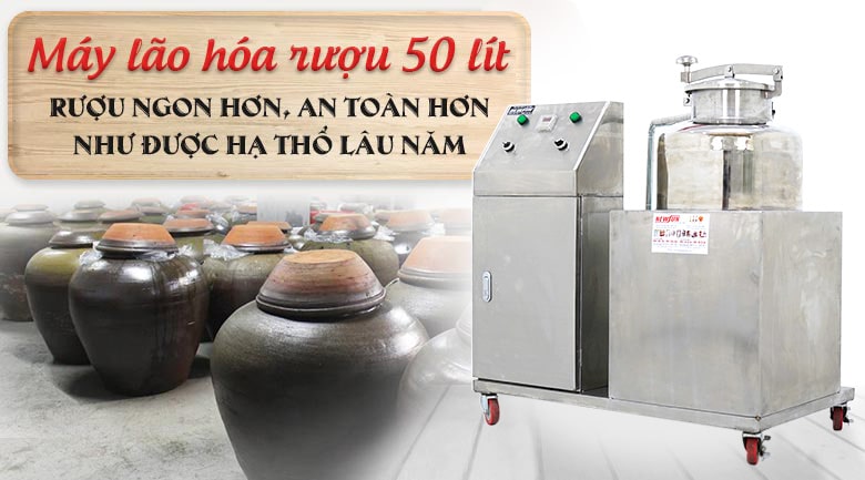 Máy lão hóa rượu 50 lít