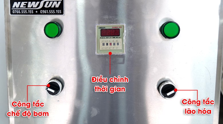 Hệ điều khiển thông minh, vận hành đơn giản, an toàn