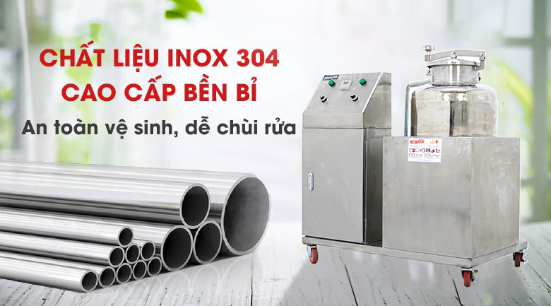 Chất liệu cao cấp, đảm bảo an toàn vệ sinh thực phẩm