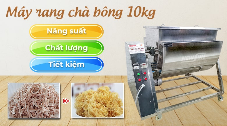 Máy sao ruốc 10kg - Điện máy NEWSUN