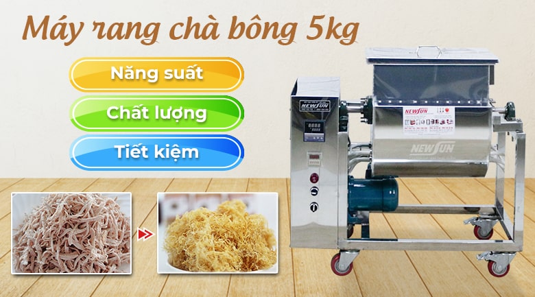 Máy sao ruốc 5kg - Điện máy NEWSUN