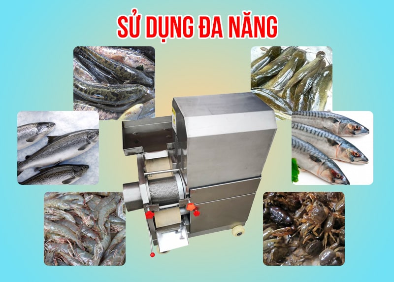 Máy tách xương cá sử dụng đa năng Máy tách xương cá sử dụng đa năng