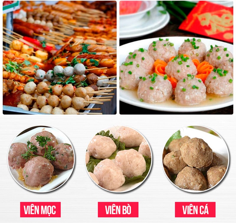 Máy tạo viên thịt đa năng