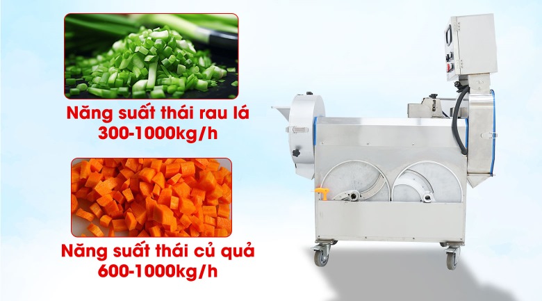 Thái cắt mạnh mẽ, năng suất lớn Thái cắt mạnh mẽ, năng suất lớn