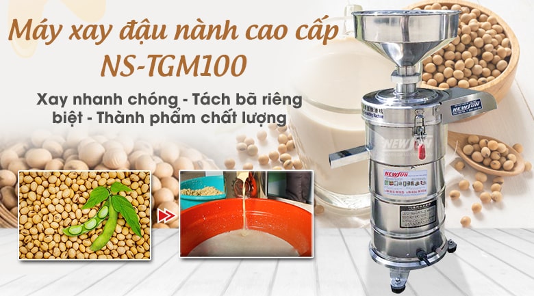 Máy xay đậu nành cao cấp NS-TGM100 (30kg/h)