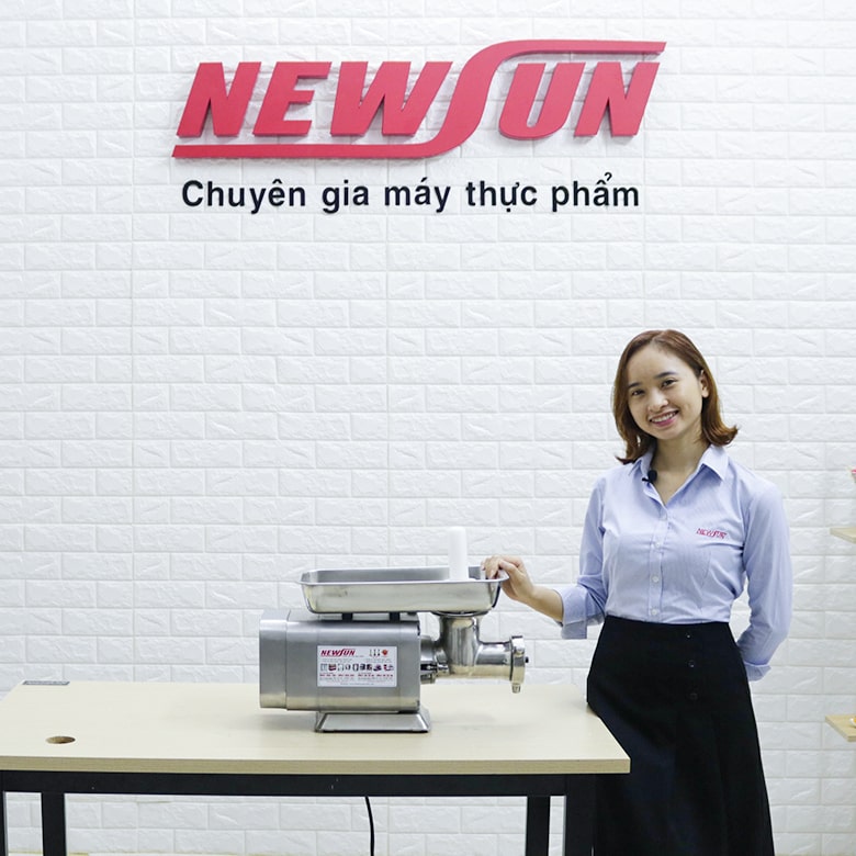 Hình ảnh thực tế máy xay thịt công nghiệp RY 12 - Hàng cao cấp
