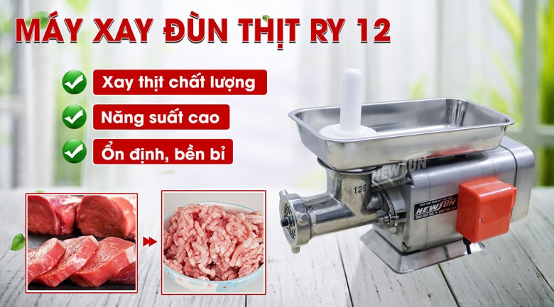 Máy xay thịt công nghiệp RY 12 - Điện máy NEWSUN