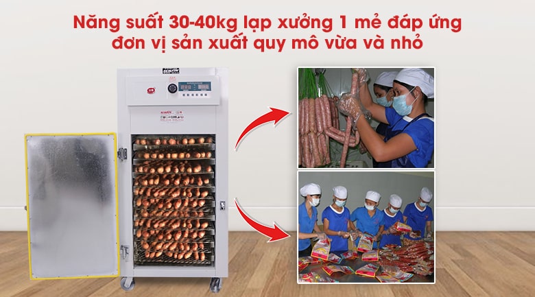 Tủ sấy 12 khay phù hợp với các cơ sở sản xuất quy mô vừa và nhỏ Tủ sấy 12 khay phù hợp với các cơ sở sản xuất quy mô vừa và nhỏ
