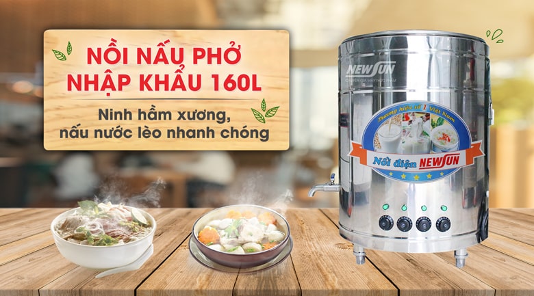 nồi nấu phở nhập khẩu 160 lít nồi nấu phở nhập khẩu 160 lít
