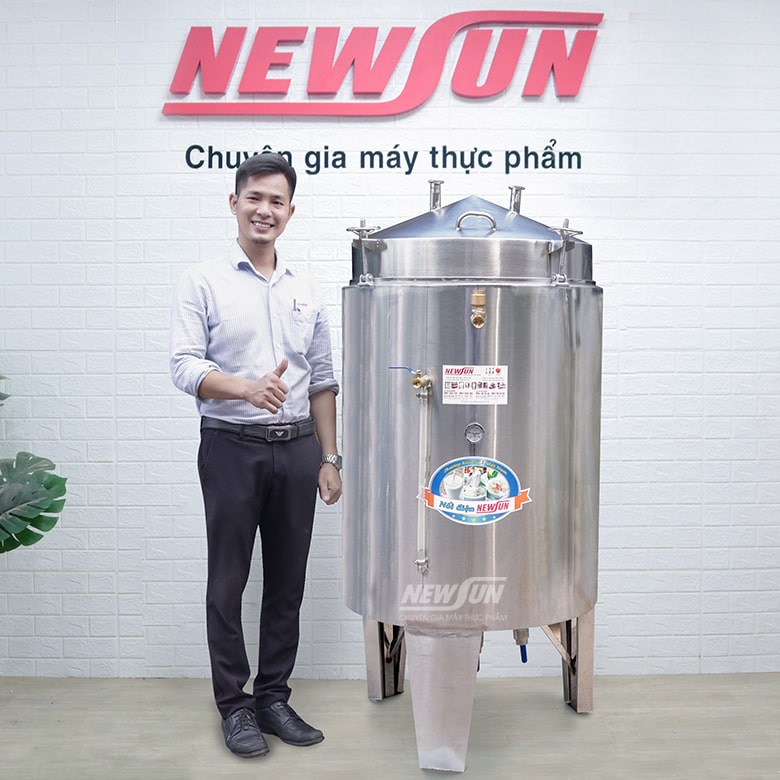 Nồi nấu rượu 100kg/mẻ