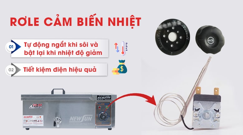 Rơ le cảm biến nhiệt
