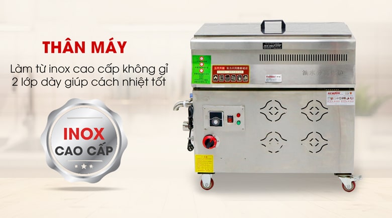 Chất liệu inox cao cấp, chống gỉ sét tốt Chất liệu inox cao cấp, chống gỉ sét tốt