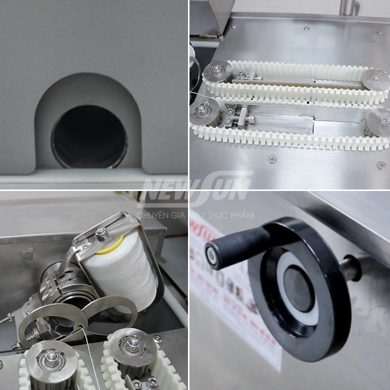 Thiết kế tối ưu, buộc hiệu quả nhiều kích cỡ xúc xích khác nhau Thiết kế tối ưu, buộc hiệu quả nhiều kích cỡ xúc xích khác nhau