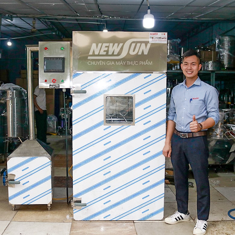 Lò xông khói xúc xích nhập khẩu Lò xông khói xúc xích nhập khẩu