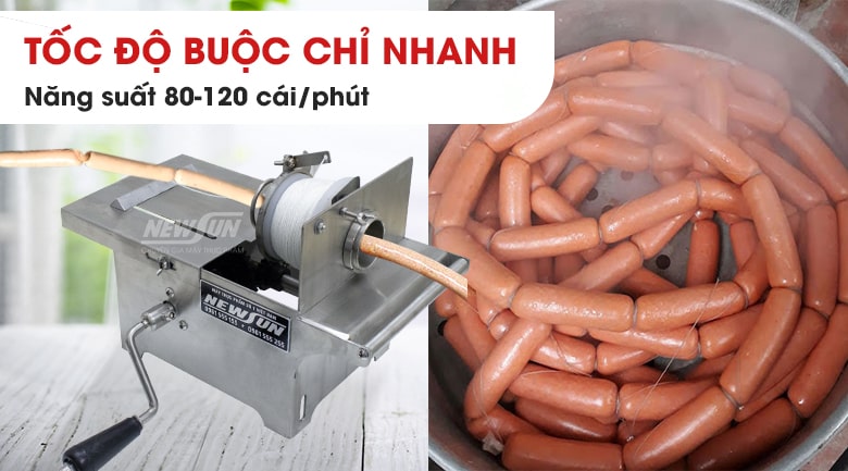 Buộc chỉ nhanh chóng cho năng suất cao Buộc chỉ nhanh chóng cho năng suất cao