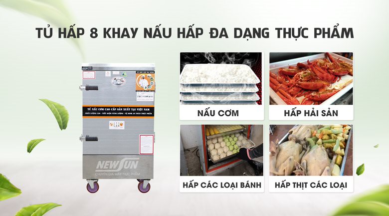 Nấu hấp đa năng