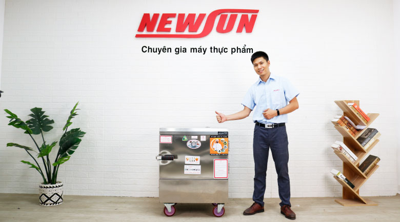 Hình ảnh thực tế tủ nấu cơm 4 khay dùng điện Việt Nam Hình ảnh thực tế tủ nấu cơm 4 khay dùng điện Việt Nam