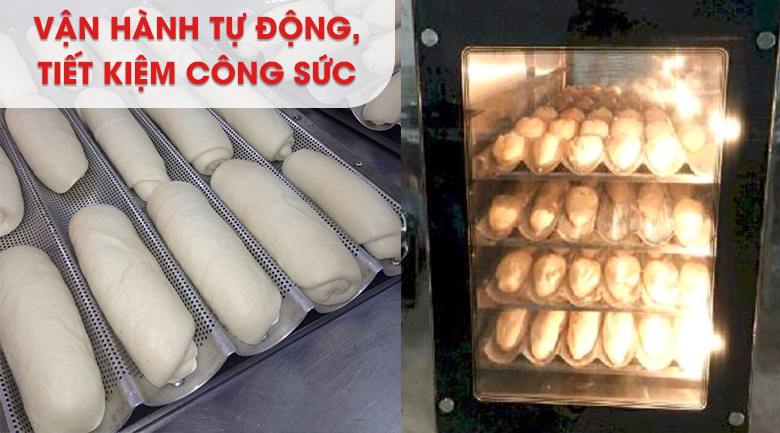 Nướng bánh tự động, không tốn sức Nướng bánh tự động, không tốn sức