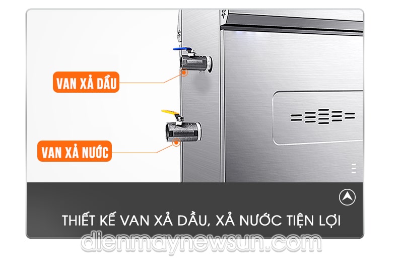 Bộ van xả dầu và van xả nước Bộ van xả dầu và van xả nước