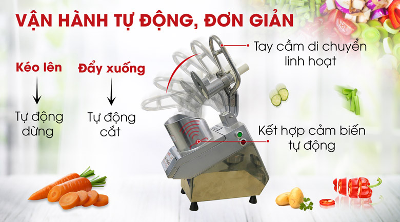 Vận hành đơn giản, an toàn Vận hành đơn giản, an toàn