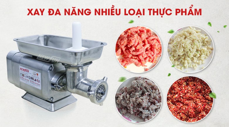 Xay đa năng nhiều loại nguyên liệu
